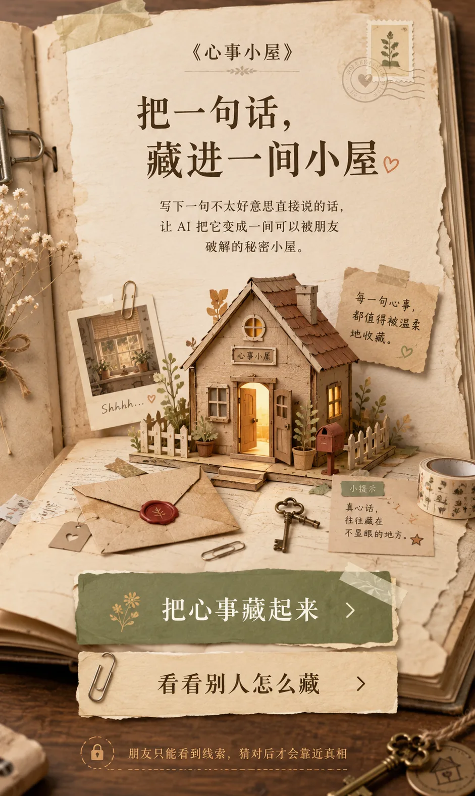 心事小屋首页
